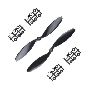 1038 ABS Black HD Propellers 1CW 1CCW - (1Pair).
