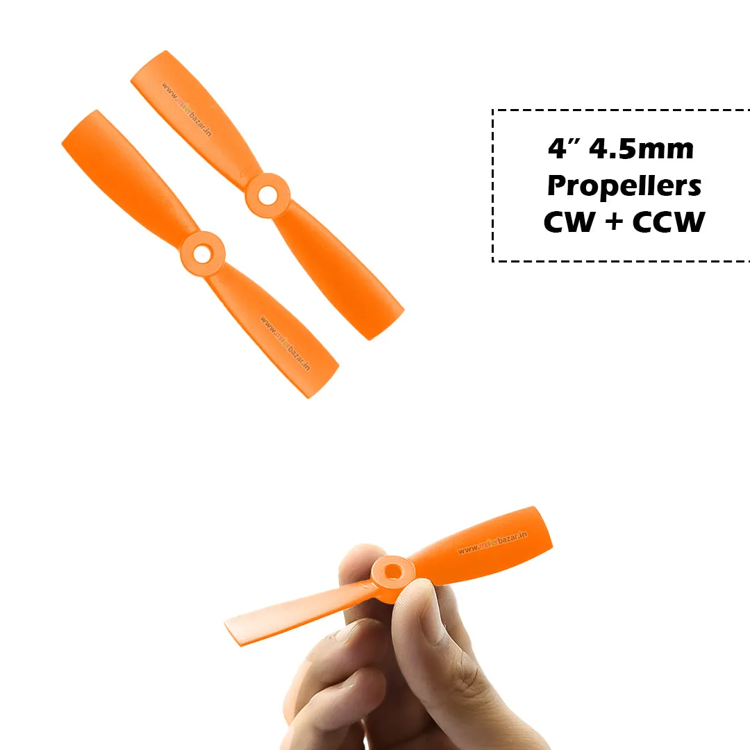 2-Blades 4.5mm Propellers For Drone/Quadcopters CW   CCW (1-Pair)