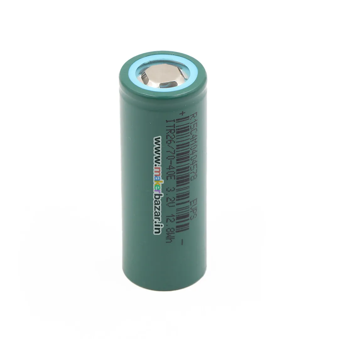 26700 3.2V 4000mAh Lithium-Ion Rechargeable Cell