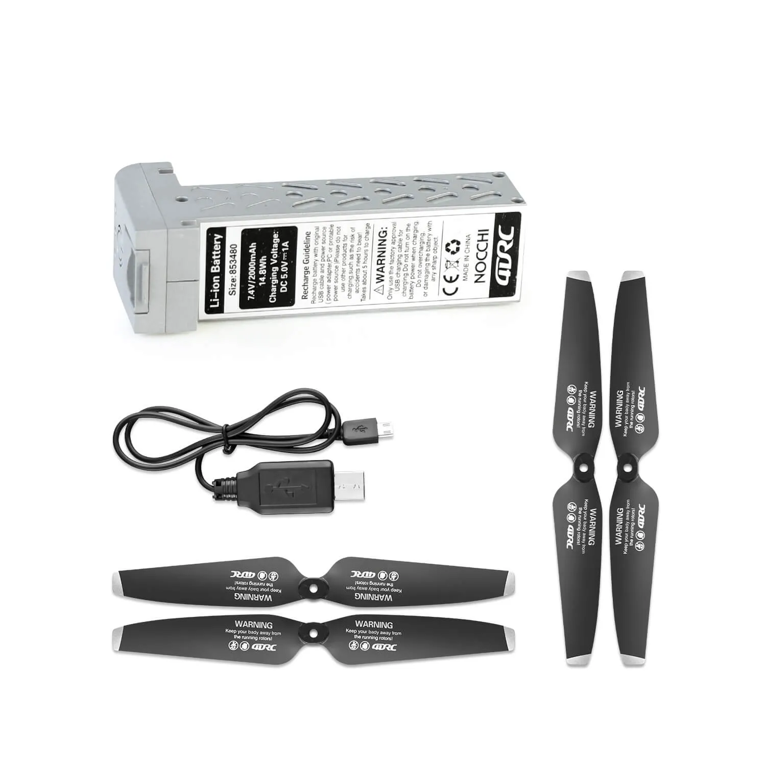 4D-F3 GPS Drone Accessories Optional (spare battery   charging cable / spare propeller)