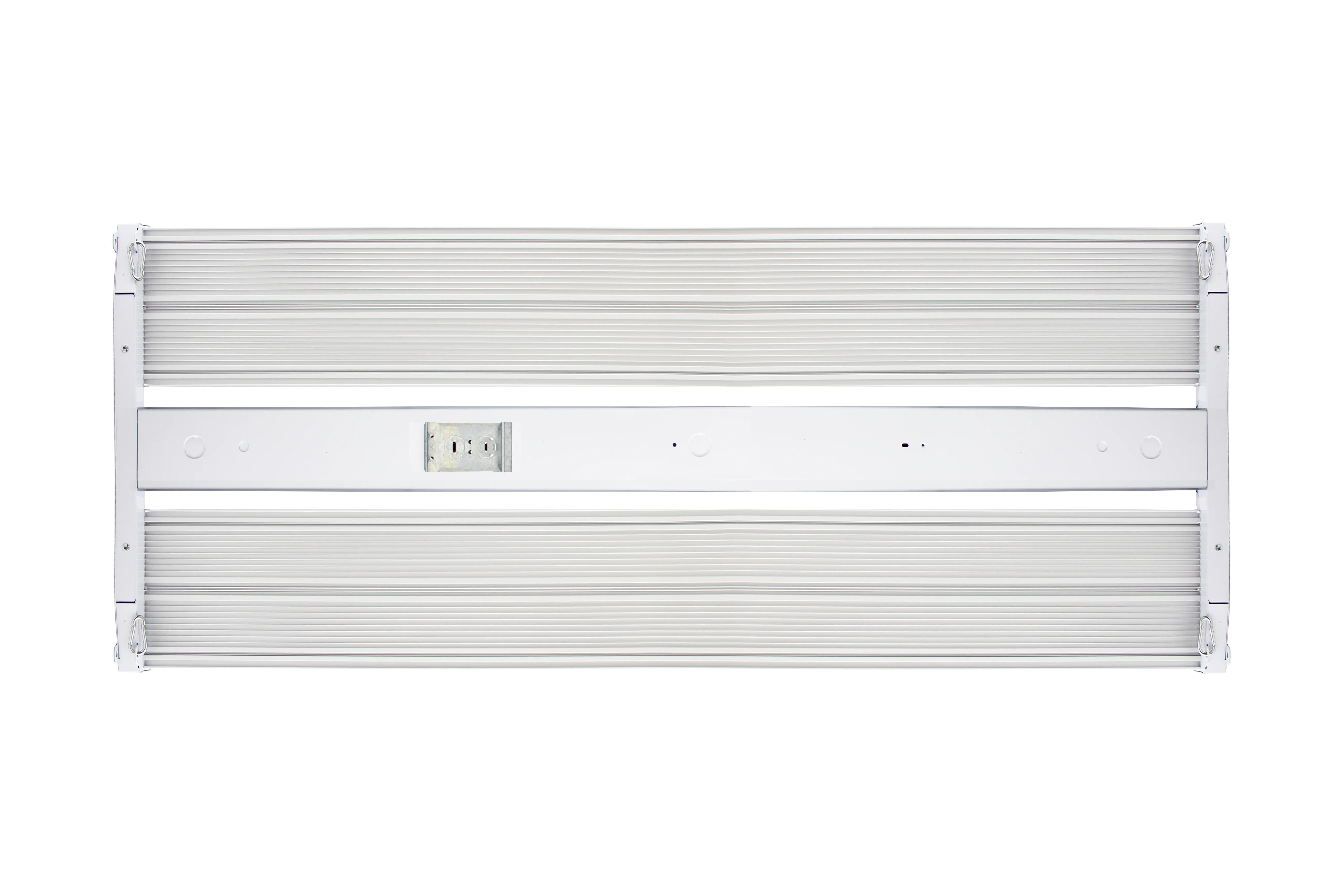 4ft Linear High Bay, 52,000 Lumens, 200W/300W/400W Selectable, 120-277V, 5000K CCT, White Finish