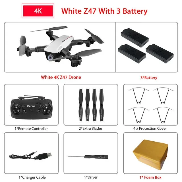 4K 1080P HD  Camera  RC Drone
