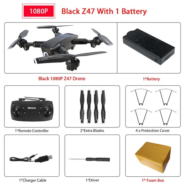 4K 1080P HD  Camera  RC Drone