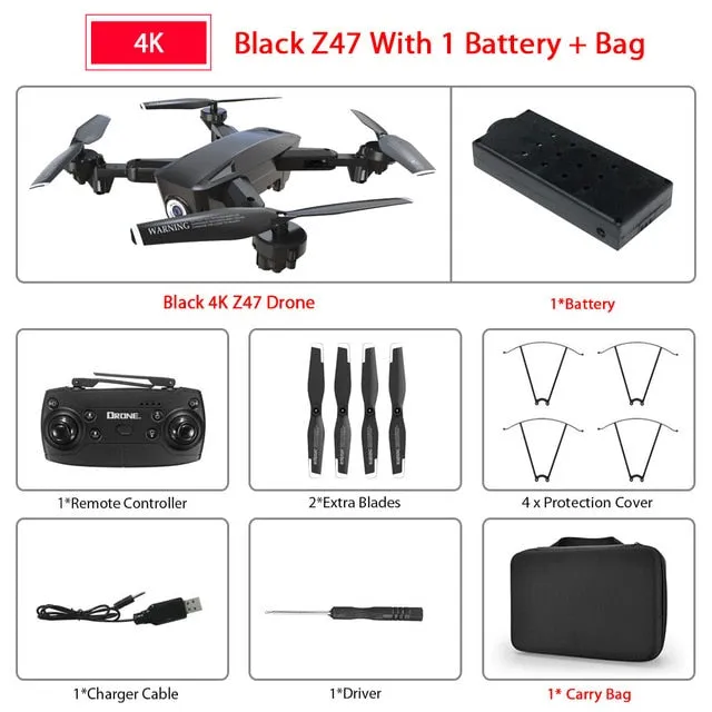 4K 1080P HD  Camera  RC Drone