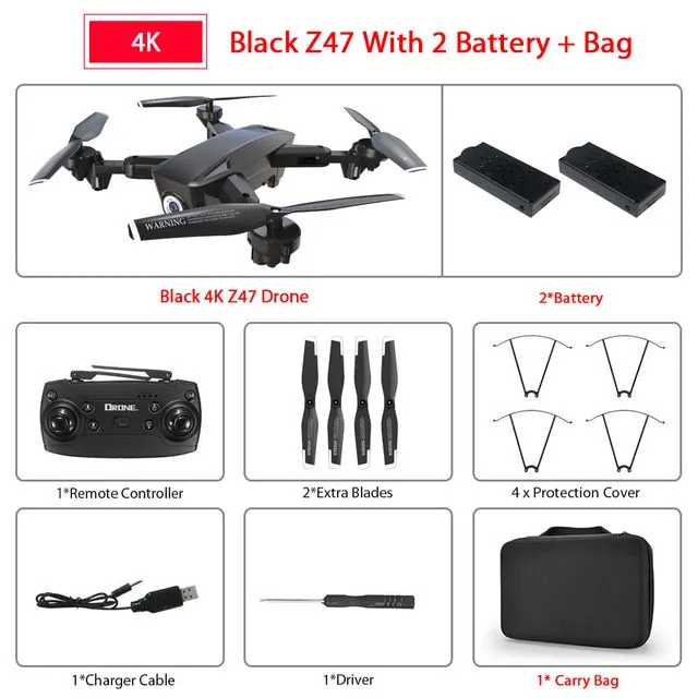 4K 1080P HD  Camera  RC Drone