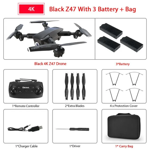 4K 1080P HD  Camera  RC Drone