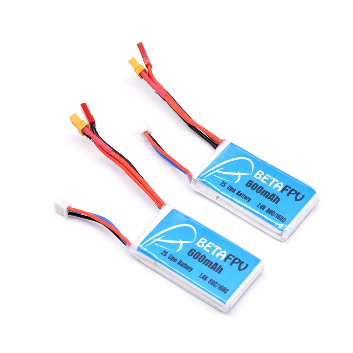600mAh 2S Lipo Battery  (2PCS)