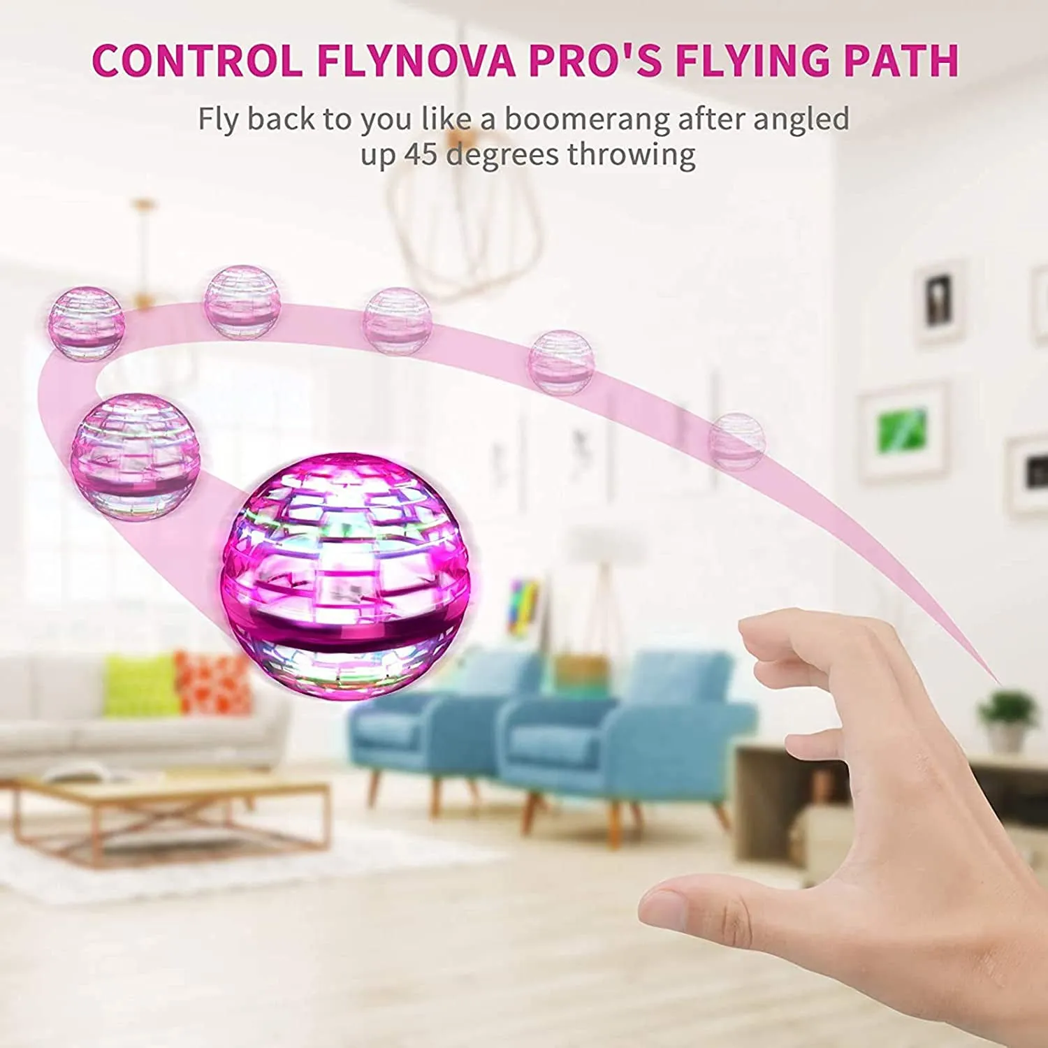 8057 360°Rotating Magic Controller Boomerang Mini Pro Spinner