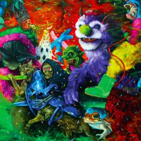 A Laughing Death In Meatspace (Limited Translucent Purple Vinyl) (Reissue)