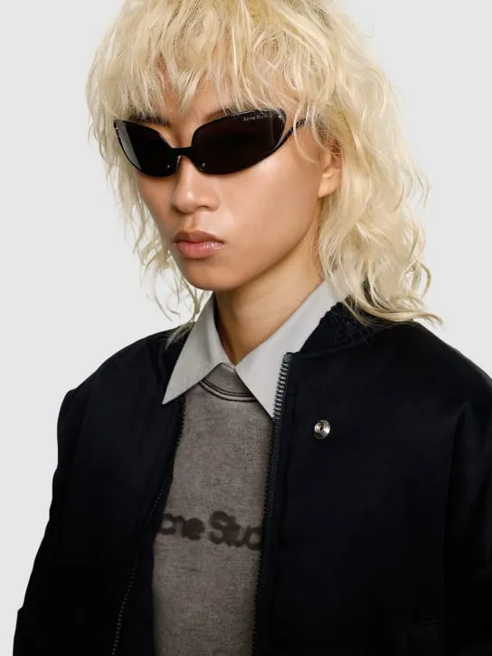 Acne Studios   Amire New oval metal sunglasses 