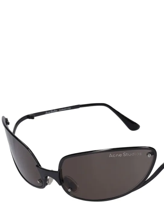 Acne Studios   Amire New oval metal sunglasses 