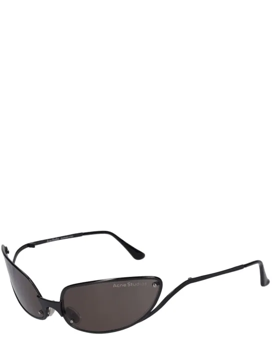 Acne Studios   Amire New oval metal sunglasses 