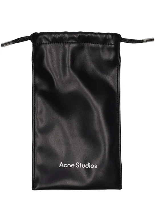 Acne Studios   Antus mask metal sunglasses 