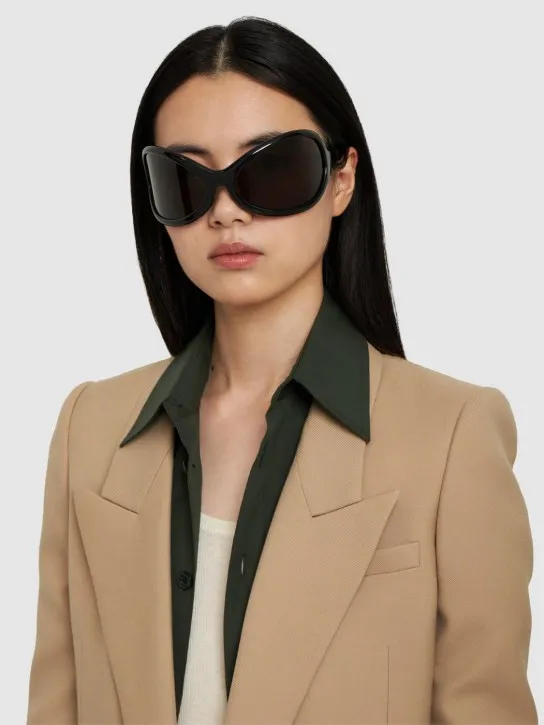 Acne Studios   Arcturus New oval acetate sunglasses 
