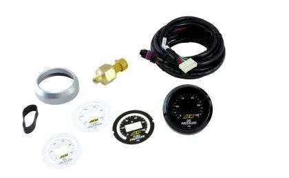 AEM Electronics Oil Pressure Gauge Digital 52mm | Universal (aem30-4401)