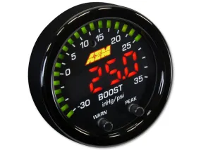 AEM X-Series -30in/Hg~35 PSI Boost Display Gauge - 30-0306
