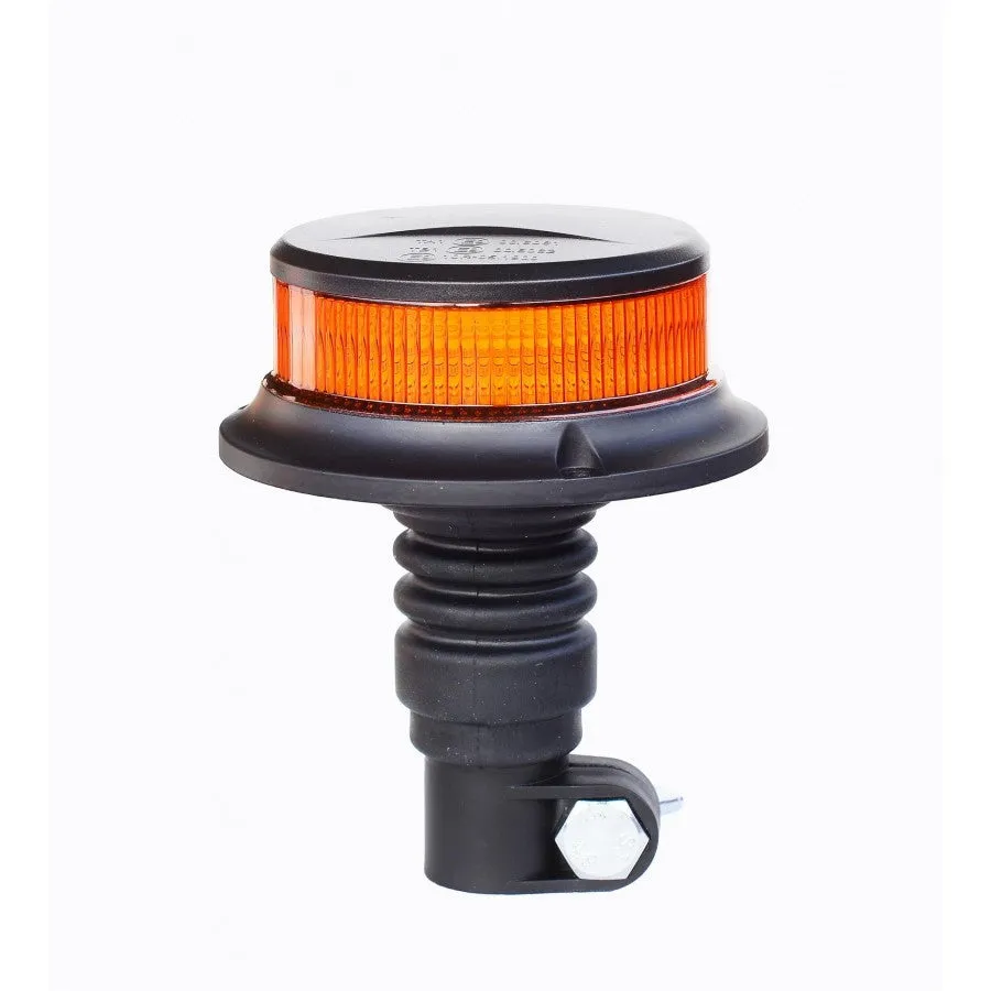Amber LED Beacon with Flexi-DIN Mounting / Flat Top