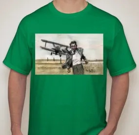 Anonymous North by Northwest T-shirt | Dan Bellini Occupy Art | Blasted Rat
