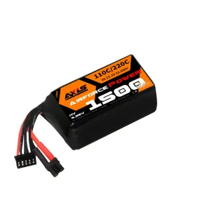 Axisflying 1500mAh 4S 110C LiPo Battery (XT30) for Airforce Pro by GNB [DG]