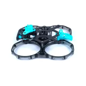 Axisflying cineon C30 / 3 inch indoor cinewhoop / cinematic shooting frame kit Without GPS TPU And Clear Blue-Green