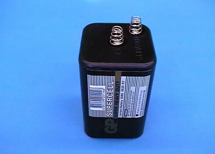BATTERY 6V LANTERN 908S