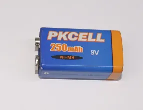 BATTERY 9V RECHARGEABLE NI-MH