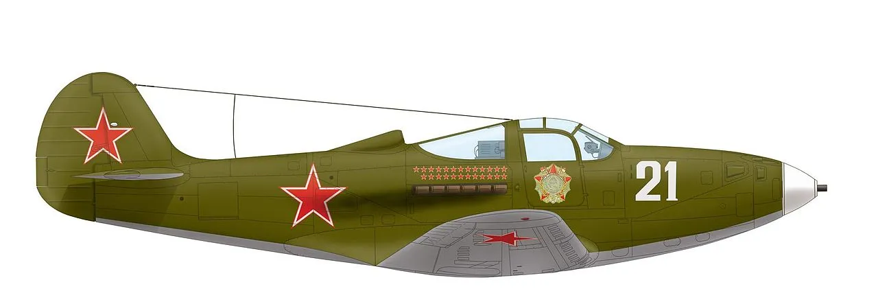 Bell P-39 Airacobra, 1943, 1:72 Scale Model
