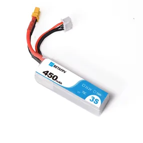 BetaFPV 450mAh 3S 75C Lipo Battery (1PCS) [DG]