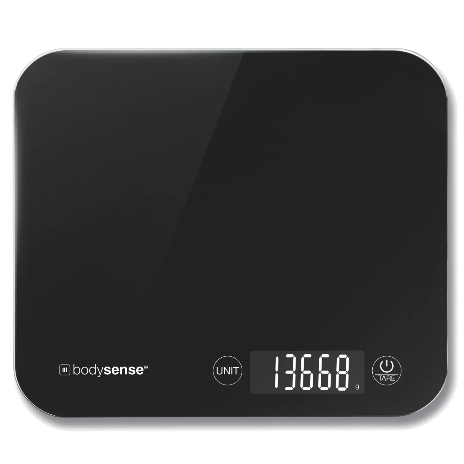 BodySense 15kg High Capacity Digital Kitchen Scale Electronic Weight Balance