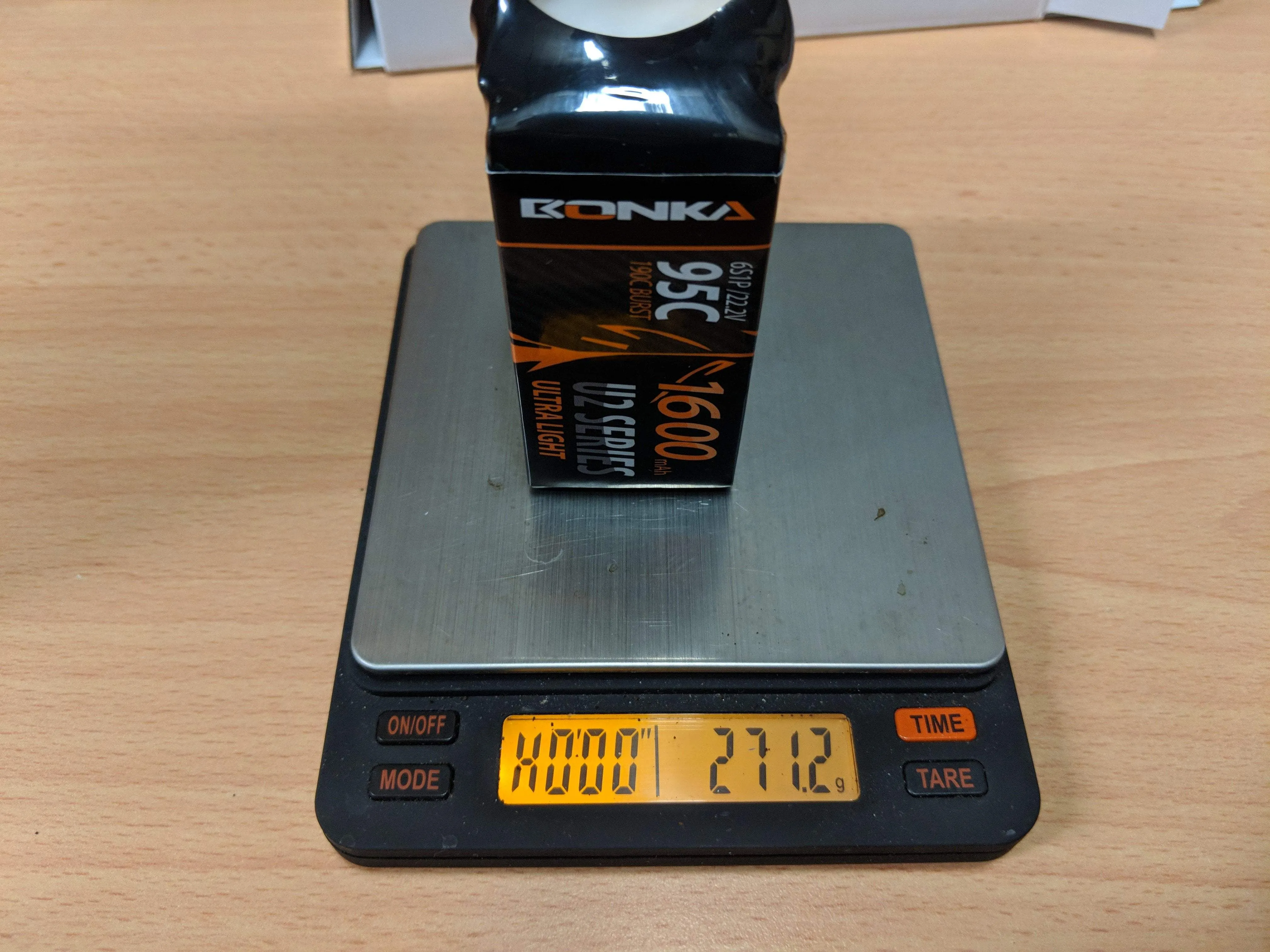 Bonka 1600mAh 6S 22.2V 95C Lipo Battery BKU2-1600/95-6S [DG]
