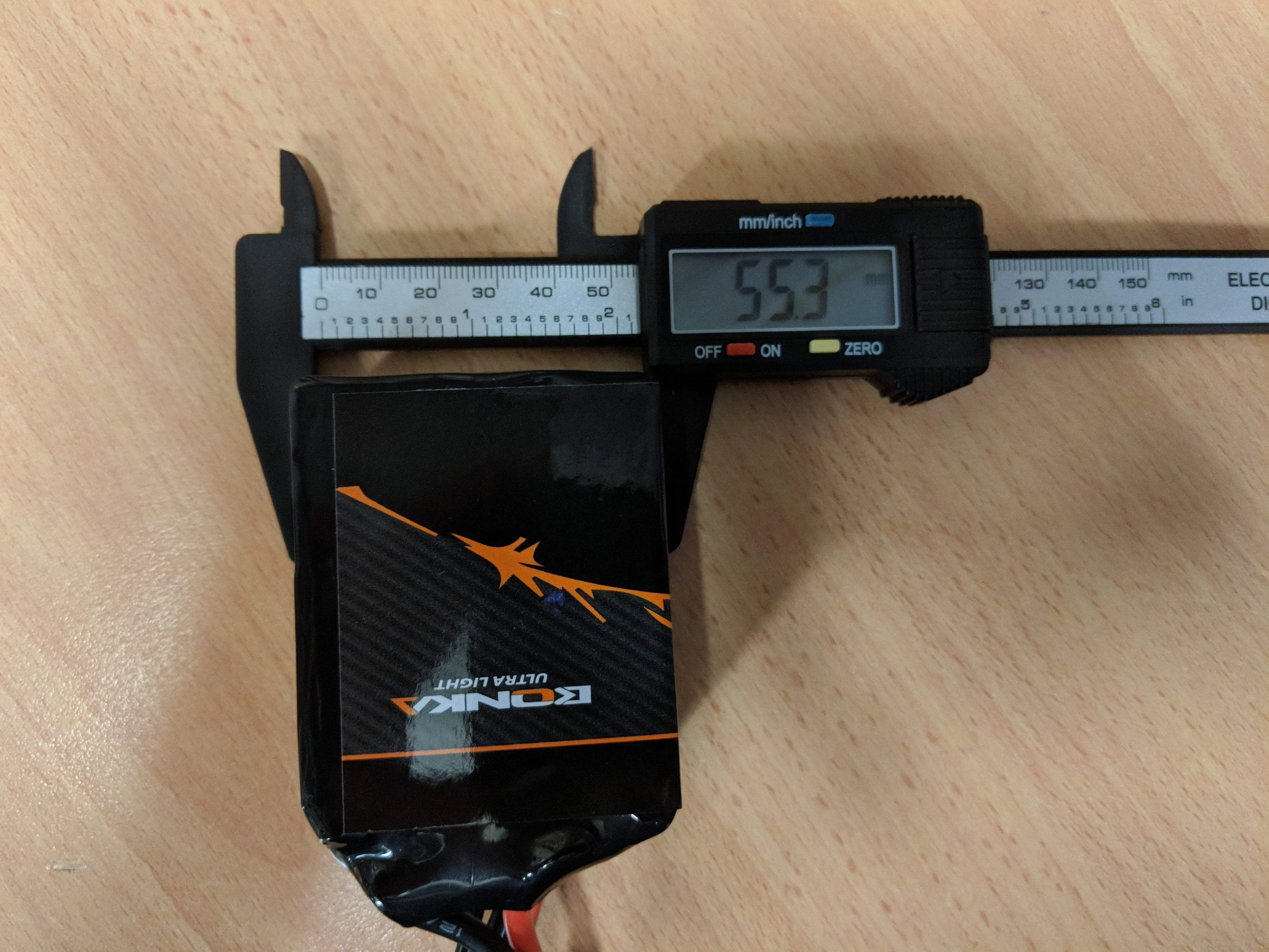Bonka 1600mAh 6S 22.2V 95C Lipo Battery BKU2-1600/95-6S [DG]