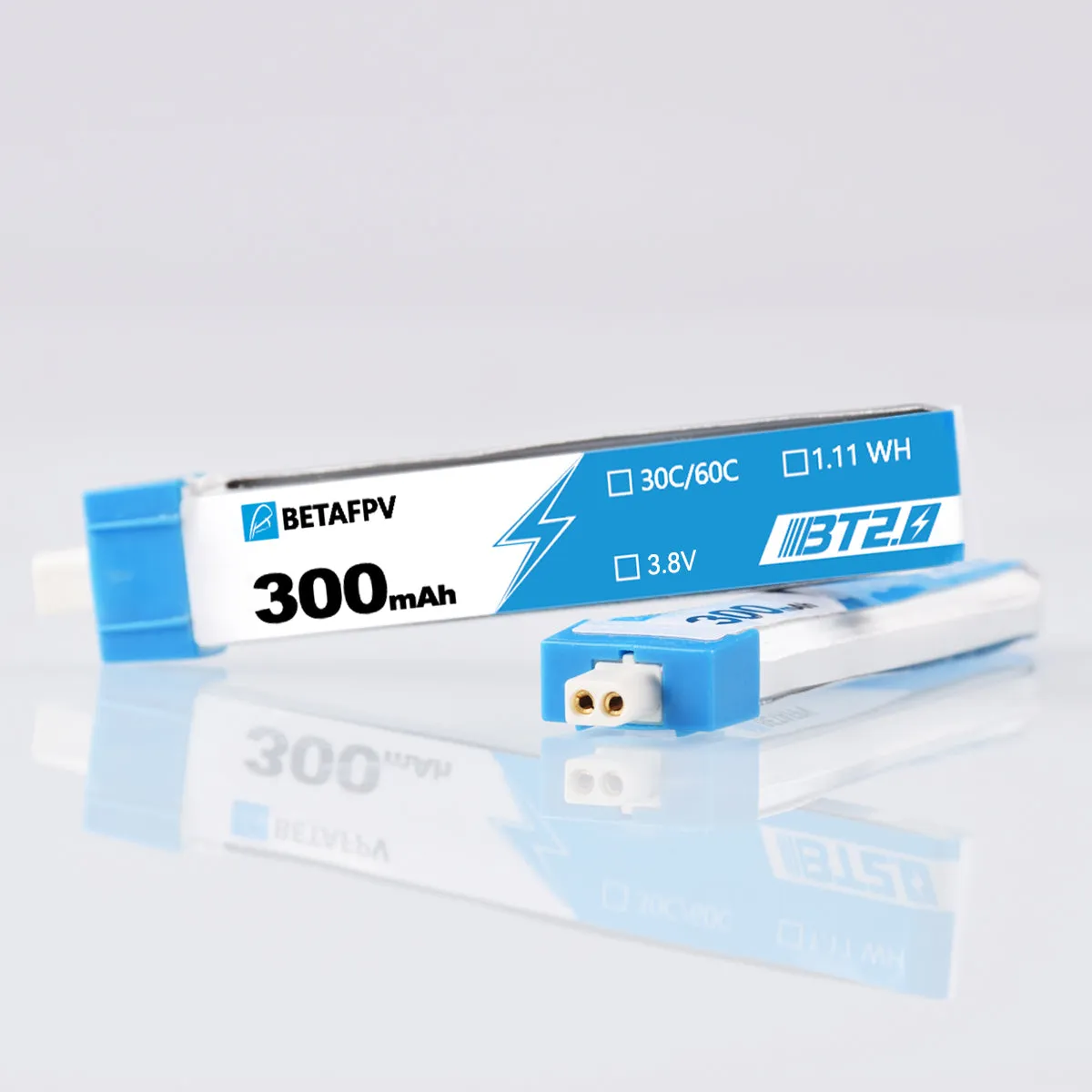 BT2.0 300mAh 1S 30C Battery (8PCS)