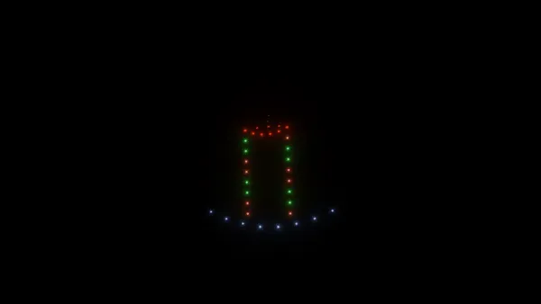 Burning candle animation - 50 drones