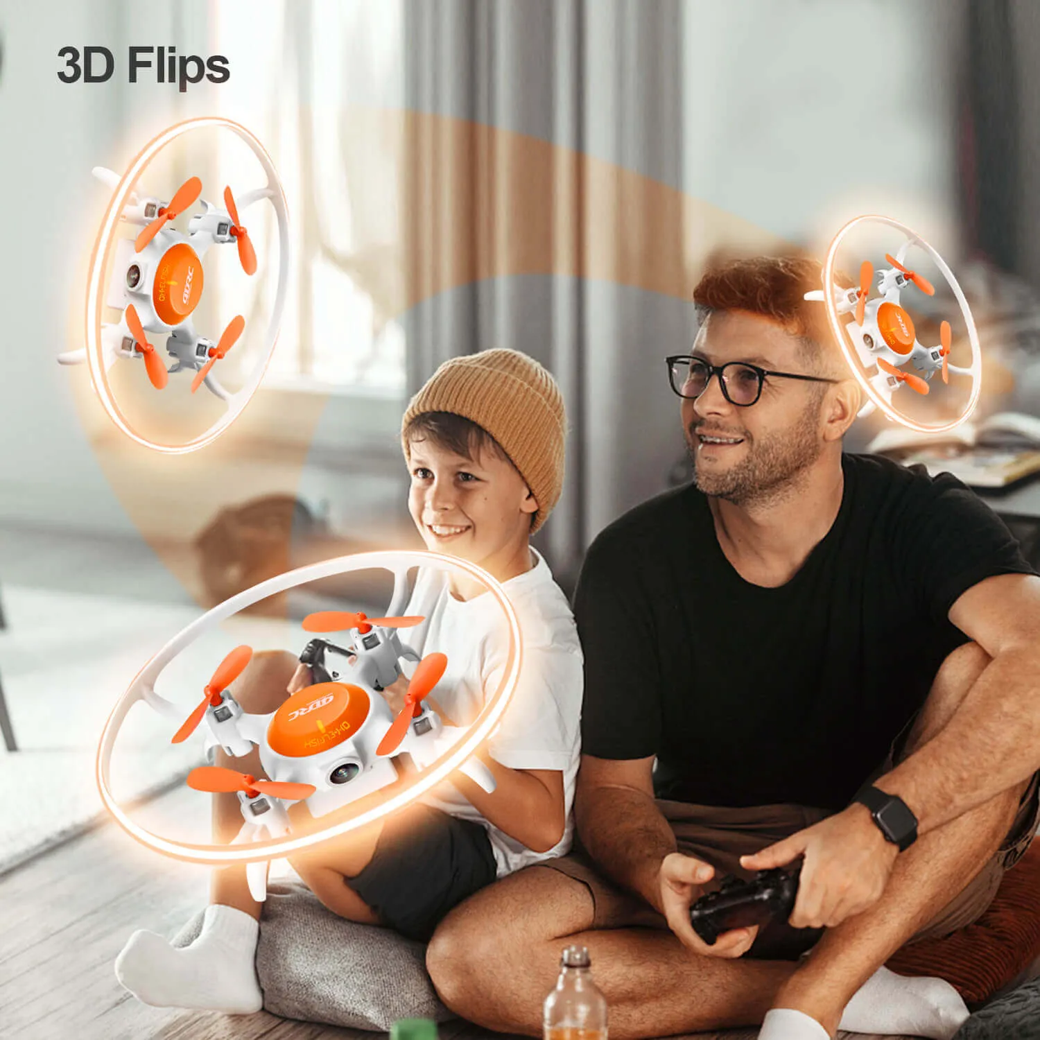 Camera Drone for Beginners Wifi FPV Live Video Quadcopter Remote Control Drone for Boys and Girls