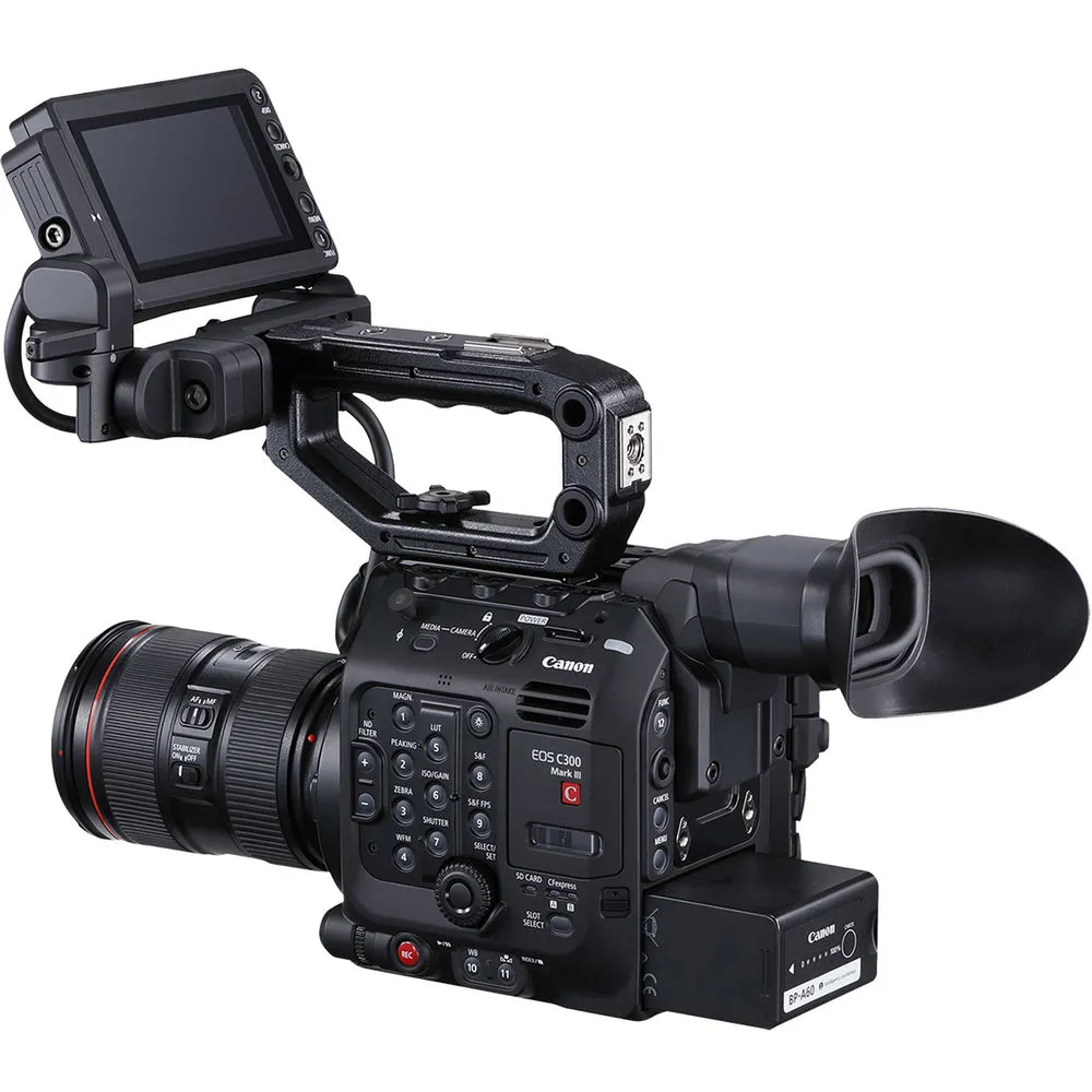 Canon EOS C300 Mark III Digital Cinema Camera EF Lens Mount - Body  only