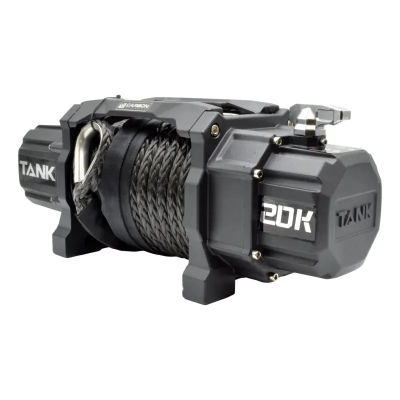 Carbon Offroad 20K Tank 12V/24V Truck Winch Kit | IP68 Rated