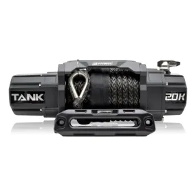 Carbon Offroad 20K Tank 12V/24V Truck Winch Kit | IP68 Rated