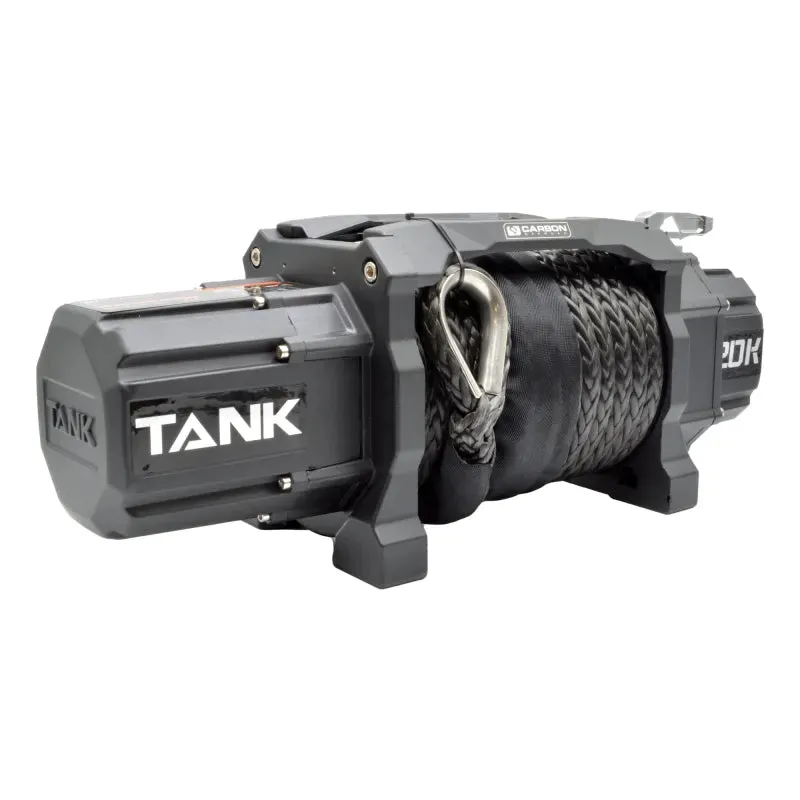 Carbon Offroad 20K Tank 12V/24V Truck Winch Kit | IP68 Rated