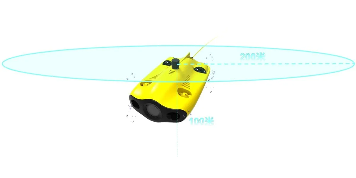 Chasing Gladius Mini S with Robotic Arm Underwater Drone