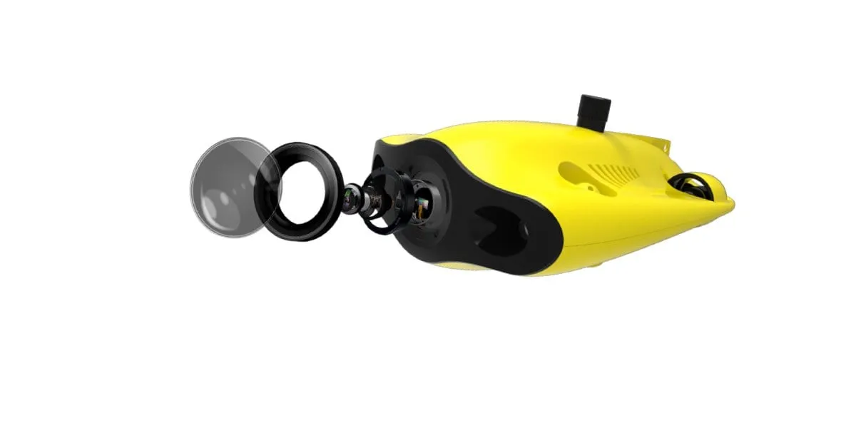 Chasing Gladius Mini S with Robotic Arm Underwater Drone