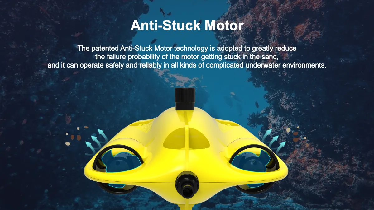 Chasing Gladius Mini S with Robotic Arm Underwater Drone