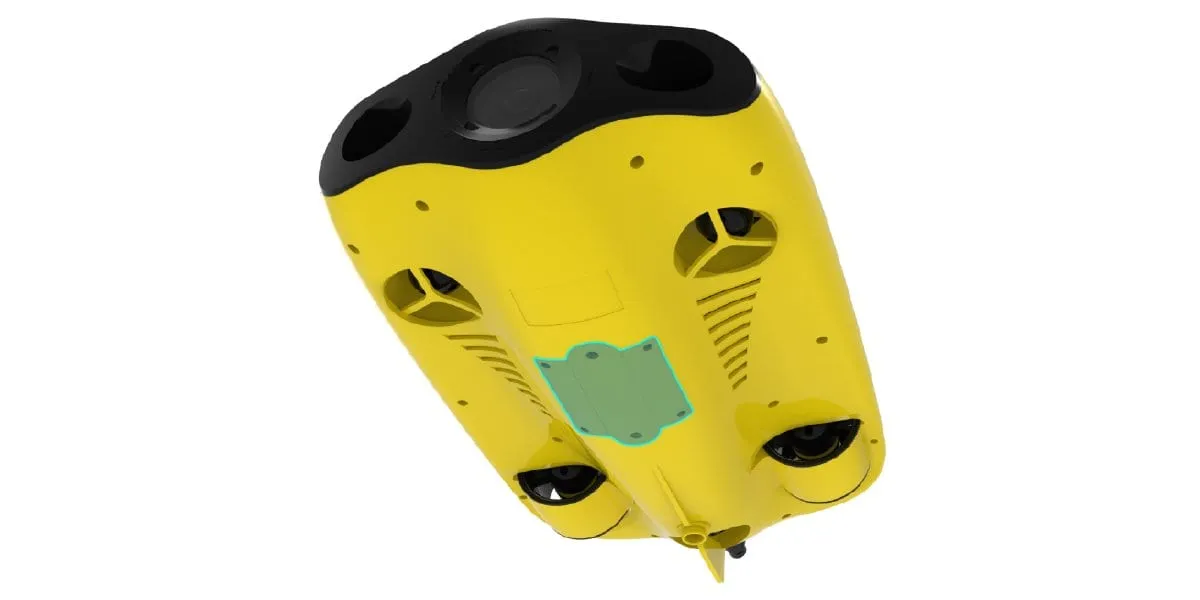 Chasing Gladius Mini S with Robotic Arm Underwater Drone