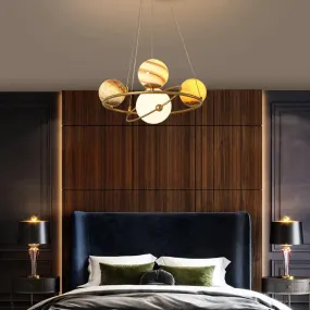 Children's Room Bedroom Eye Protection Boy Girl Creative Restaurant Modern Simple Star Space Wandering Earth Nordic Chandelier