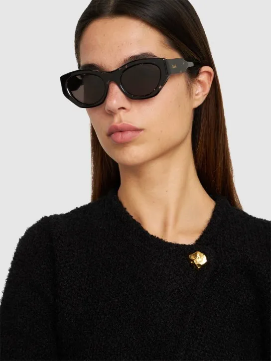Chloé   Gayia cat-eye bio-acetate sunglasses 