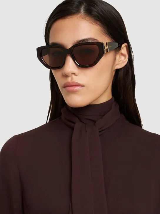 Chloé   Marcie cat-eye bio-acetate sunglasses 