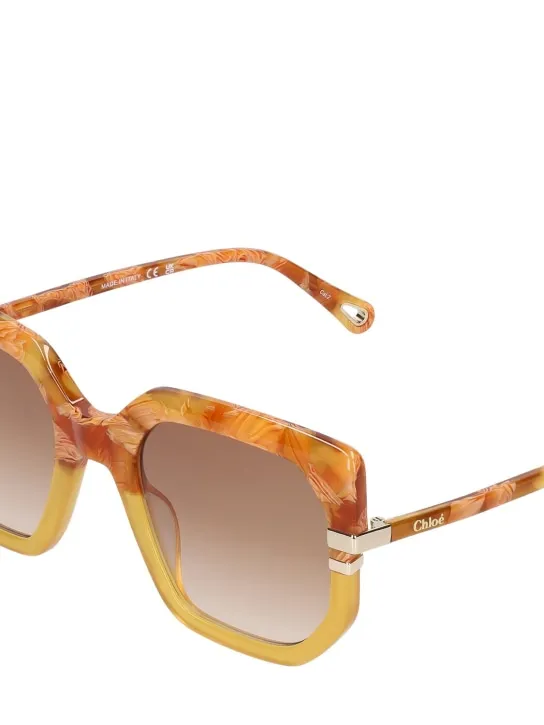Chloé   West butterfly bio-acetate sunglasses 