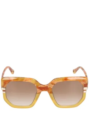Chloé   West butterfly bio-acetate sunglasses 
