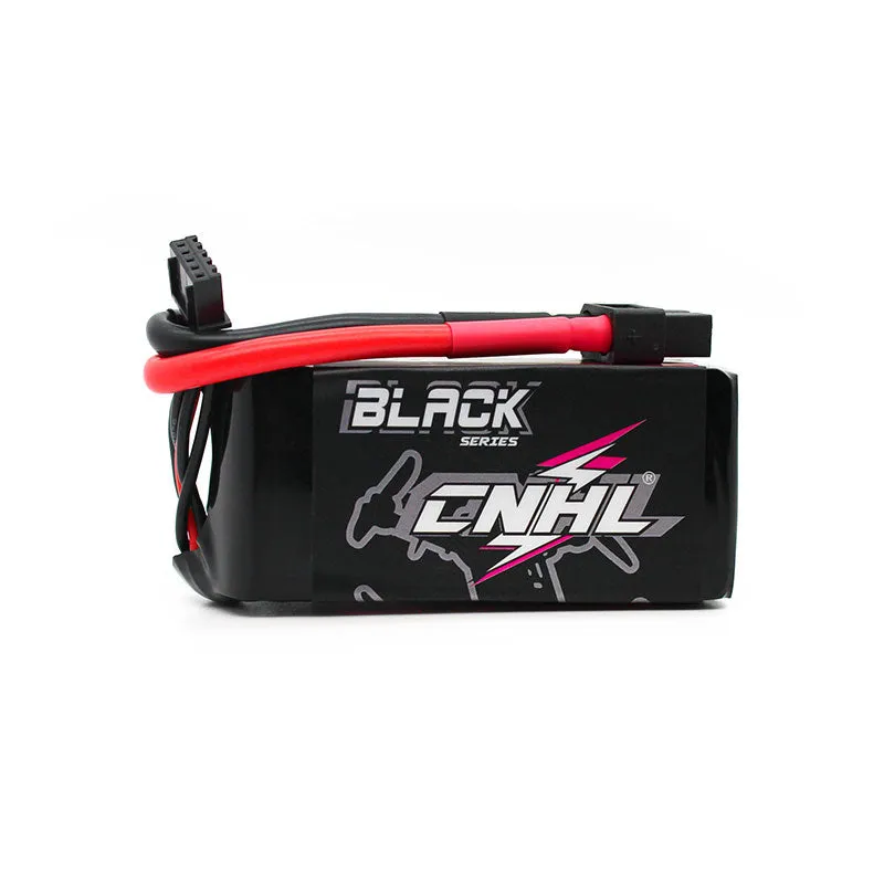 CNHL Black Series 1300mAh 14.8V 4S 100C Lipo Battery with XT60 Plug