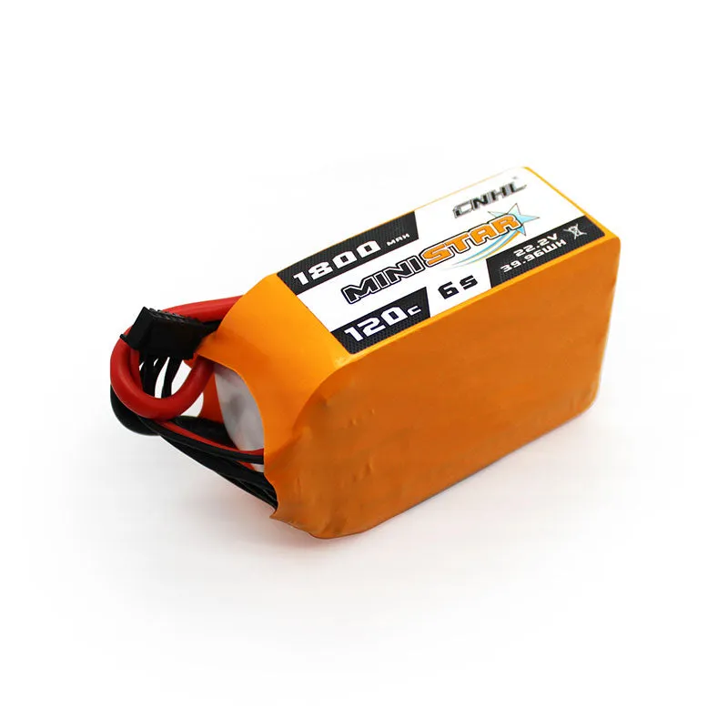 CNHL MiniStar 1800mAh 22.2V 6S 120C(max 200C) Lipo Battery with XT60 Plug