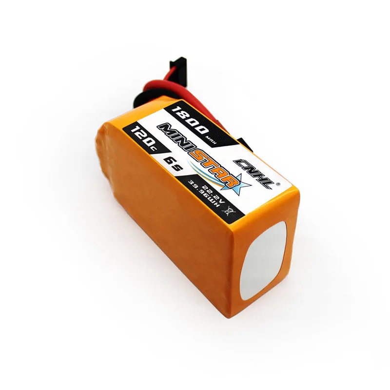 CNHL MiniStar 1800mAh 22.2V 6S 120C(max 200C) Lipo Battery with XT60 Plug